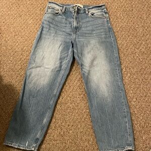 Abercrombie the mom high rise jeans
